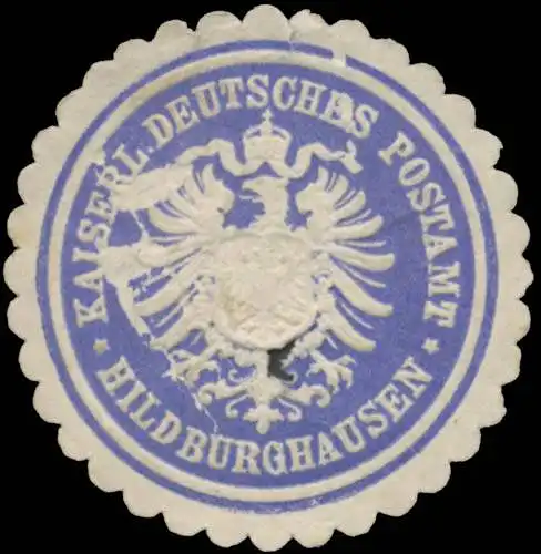 K. Deutsches Postamt Hildburghausen
