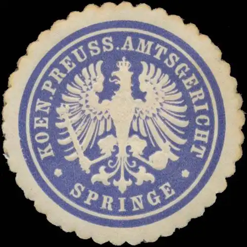 K.Pr. Amtsgericht Springe