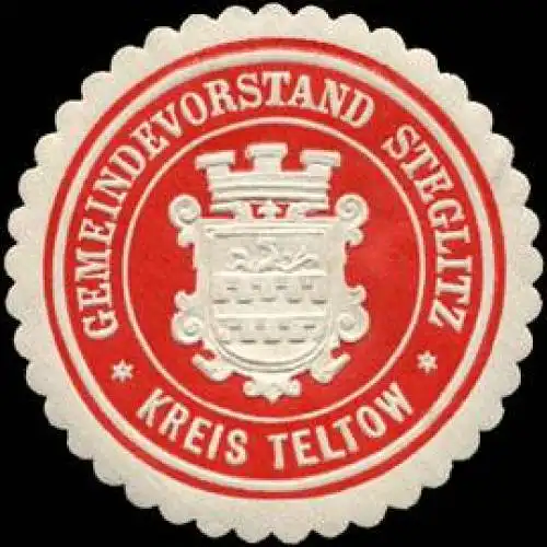 Gemeindevorstand Steglitz - Kreis Teltow