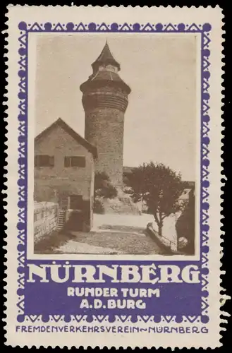 Runder Turm an der Burg