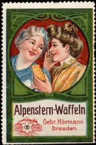 Alpenstern - Waffeln