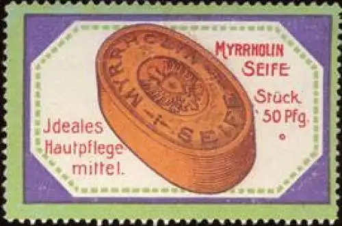 Myrrholin - Seife ideales Hautpflegemittel