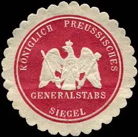 K.Pr. Generalstabs Siegel