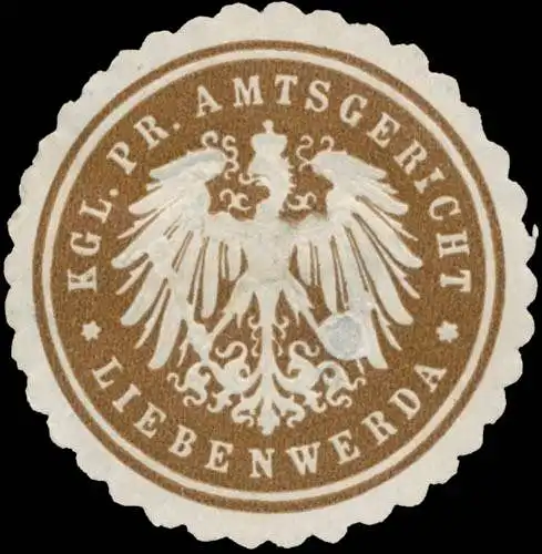 K.Pr. Amtsgericht Liebenwerda