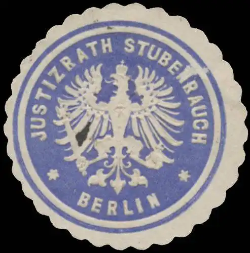 Justizrath Ernst von Stubenrauch