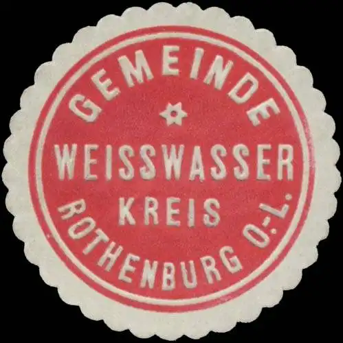 Gemeinde Weisswasser Kreis Rothenburg Ober-Lausitz