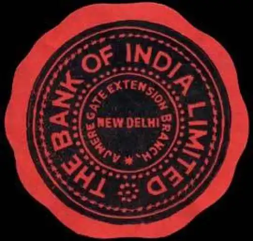 The Bank of India Limited - New Delhi
