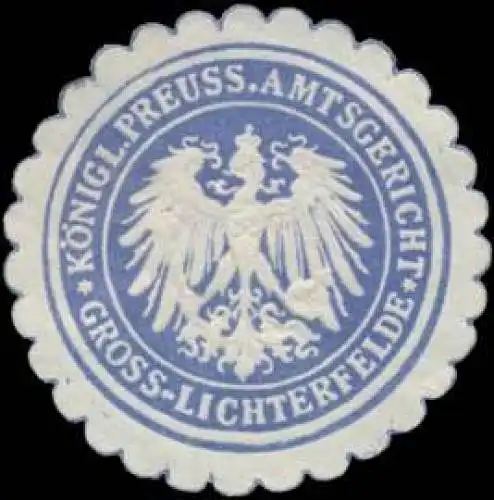 K.Pr. Amtsgericht Gross-Lichterfelde