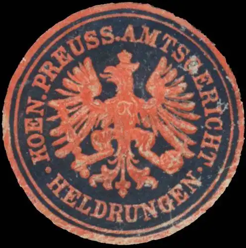 K.Pr. Amtsgericht Heldrungen