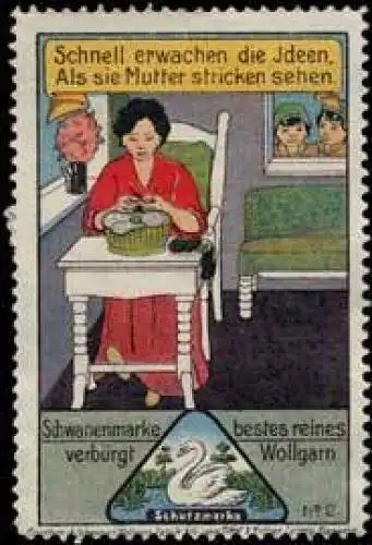 Schwanenmarke Wollgarn zum Stricken