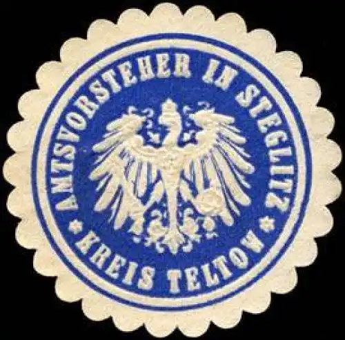 Amtsvorsteher in Steglitz-Kreis Teltow