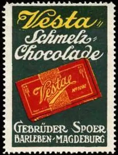 Vesta Schmelz-Schokolade