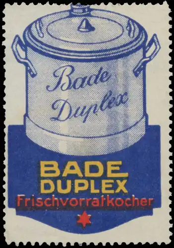 Bade Duplex Frischvorratkocher