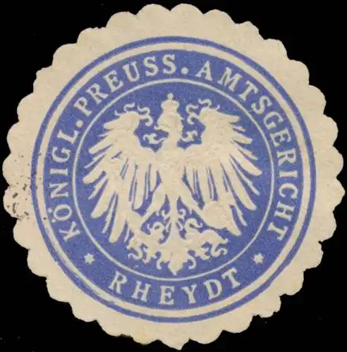 K. Pr. Amtsgericht Rheydt