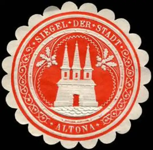 Siegel der Stadt - Altona