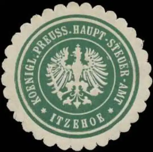 K.Pr. Haupt-Steuer-Amt Itzehoe