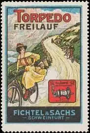 Fahrrad-Torpedo Freilauf