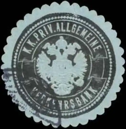 K.K. priv. allgemeine Verkehrsbank