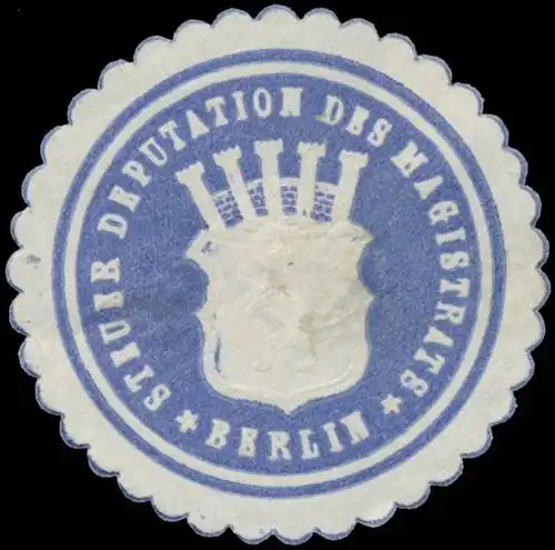 Steuer Deputation des Magistrats Berlin