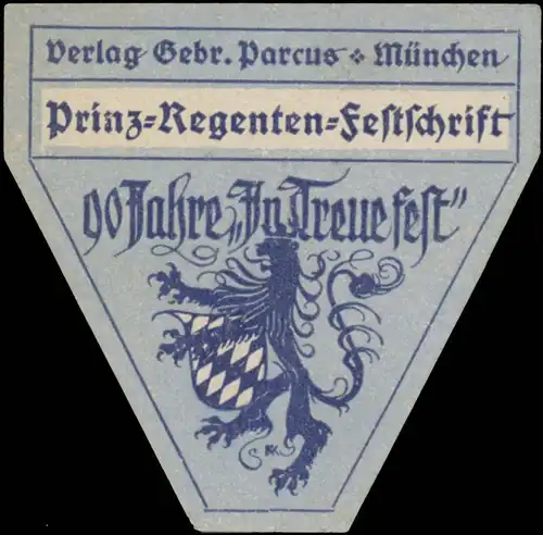 Prinzregenten Festschrift