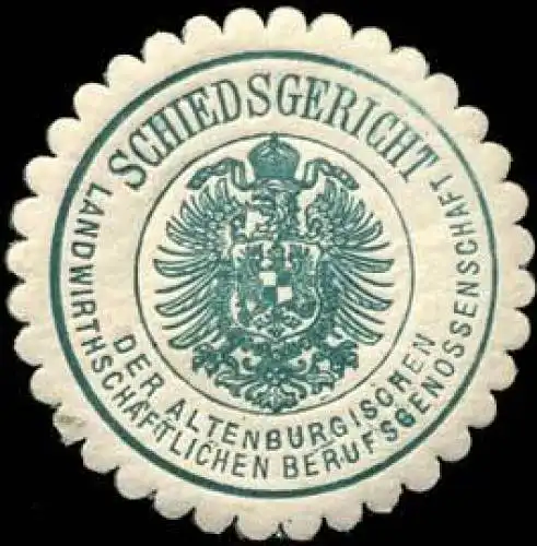 Schiedsgericht der Altenburgischen Landwirthschaftlichen Berufsgenossenschaft