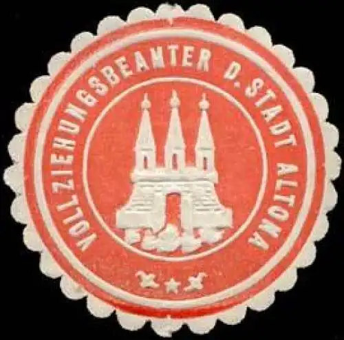 Vollziehungsbeamter der Stadt Altona