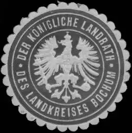 Der K. Landrath des Landkreises Bochum