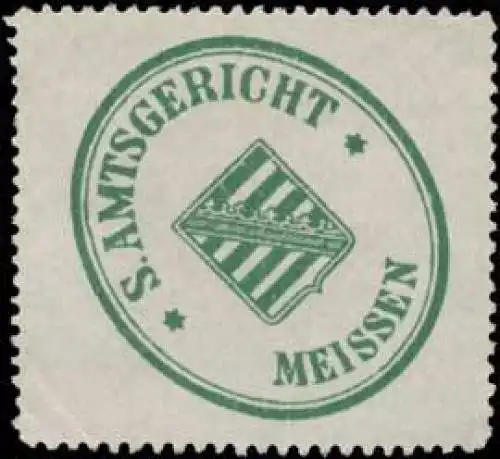 S. Amtsgericht Meissen