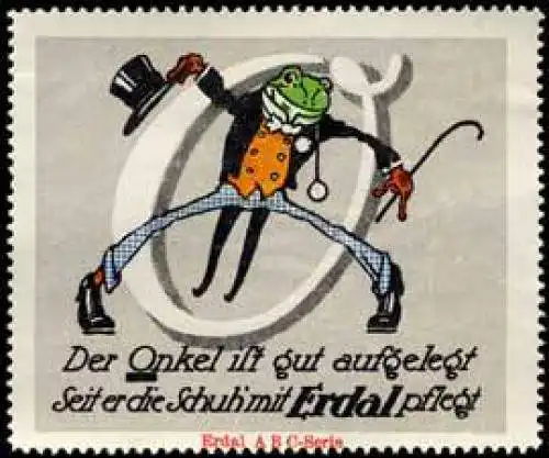 Erdal Frosch - Buchstabe O