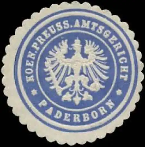 K.Pr. Amtsgericht Paderborn