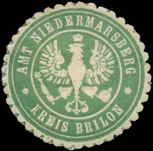 Amt Niedermarsberg Kreis Brilon