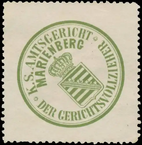 K.S. Amtsgericht Marienberg - Der Gerichtsvollzieher