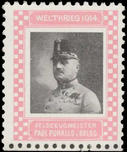 Feldzeugmeister Paul Puhallo von Brlog