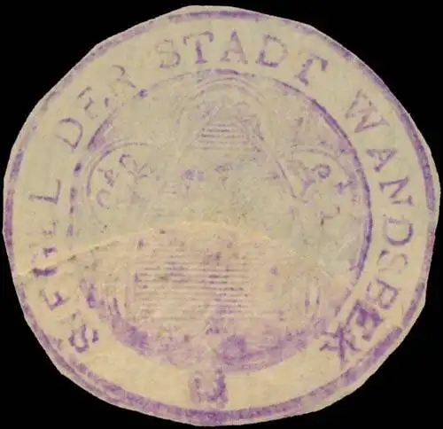 Siegel der Stadt Wandsbek