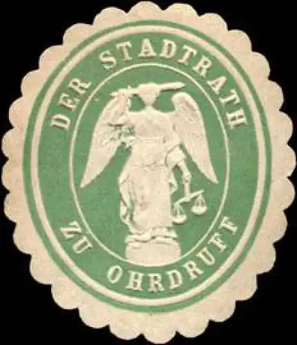 Der Stadtrath zu Ohrdruff (Engel)