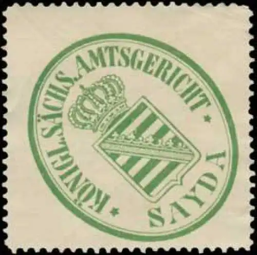 K.S. Amtsgericht Sayda
