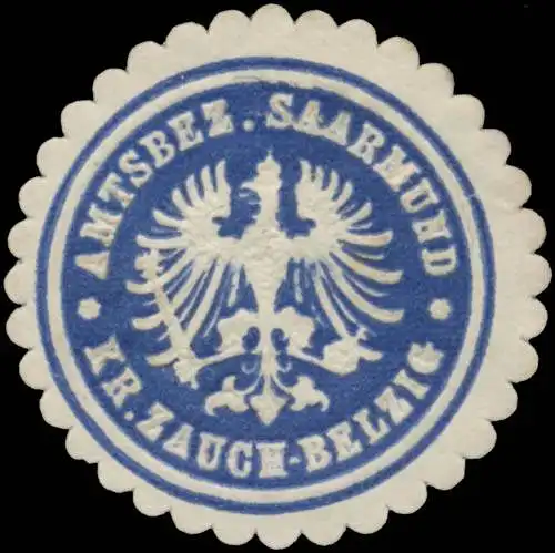 Amtsbezirk Saarmund Kreis Zauch-Belzig