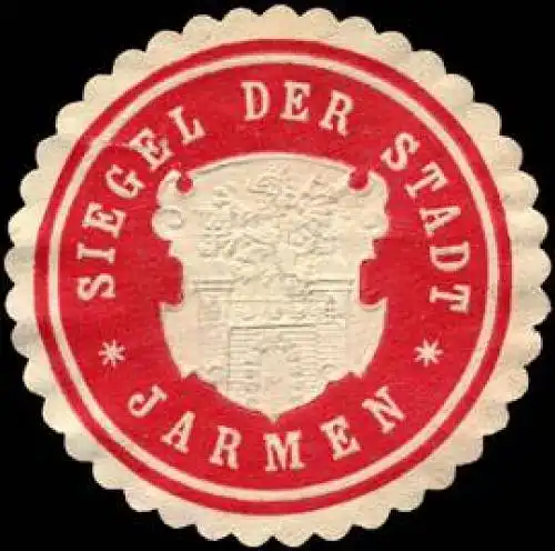 Siegel der Stadt - Jarmen