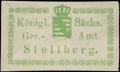 K.S. Gerichtsamt Stollberg