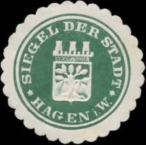 Siegel der Stadt Hagen i.W