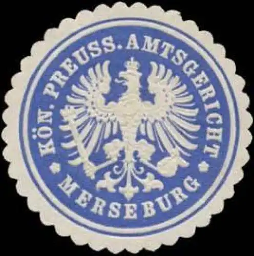 K.Pr. Amtsgericht Merseburg