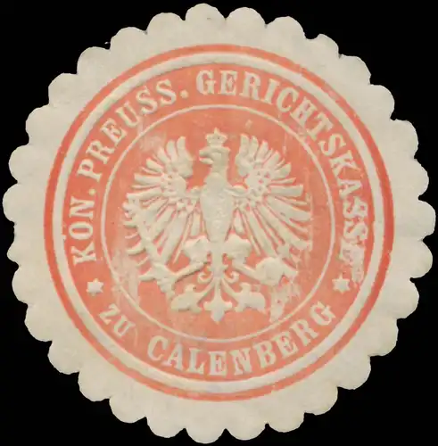 K.Pr. Gerichtskasse zu Calenberg