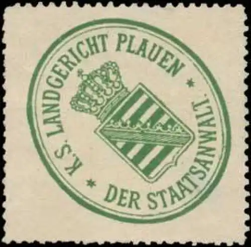 K.S. Landgericht Plauen-Der Staatsanwalt