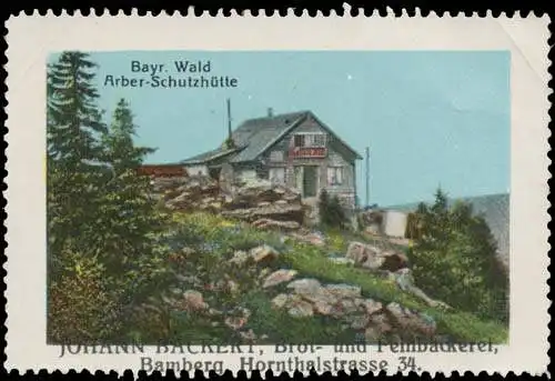 Der Bayerischer Wald - Arber SchutzhÃ¼tte