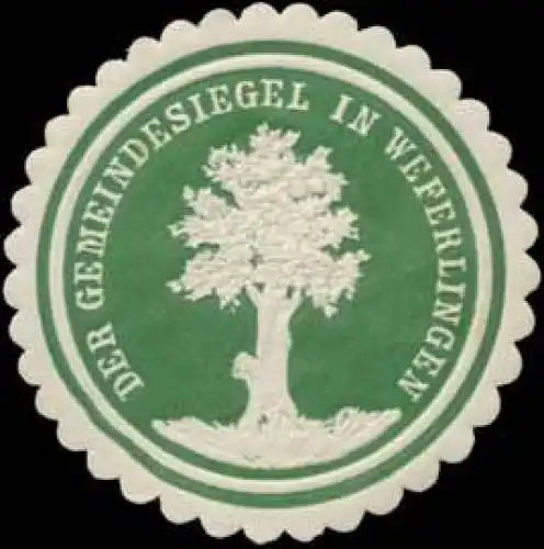 Der Gemeindesiegel in Weferlingen