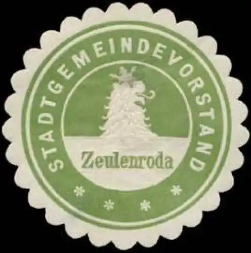 Stadtgemeindevorstand Zeulenroda