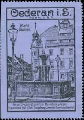 Marktbrunnen in Oederan