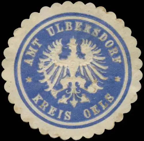 Amt Ulbersdorf Kreis Oels/Schlesien