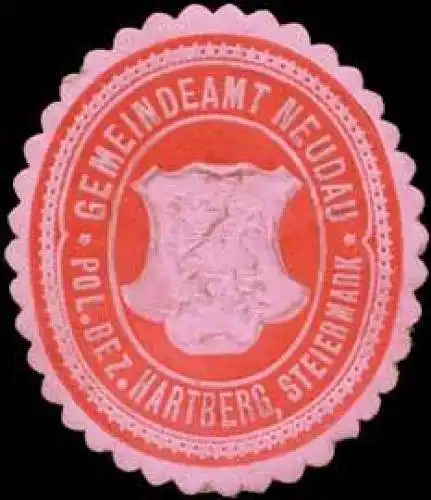 Gemeindeamt Neudau pol. Bezirk Hartberg, Steiermark