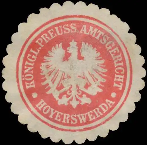 K.Pr. Amtsgericht Hoyerswerda